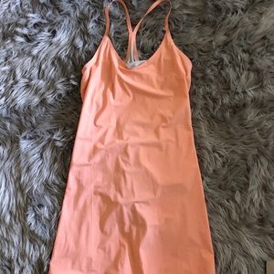 Peach Outdoor Voices Exercise Dress